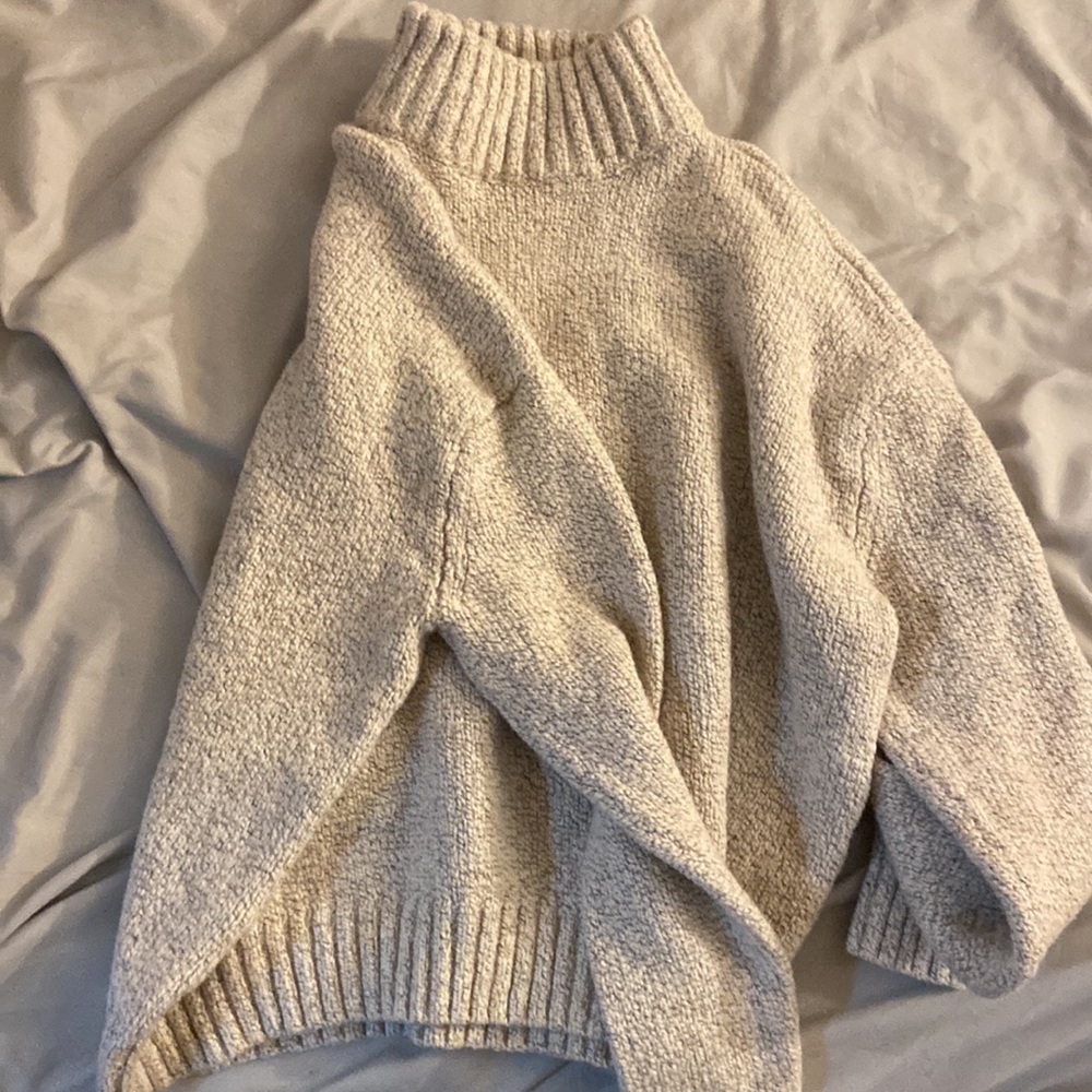 American Eagle Collared Sweater Medium - image 5